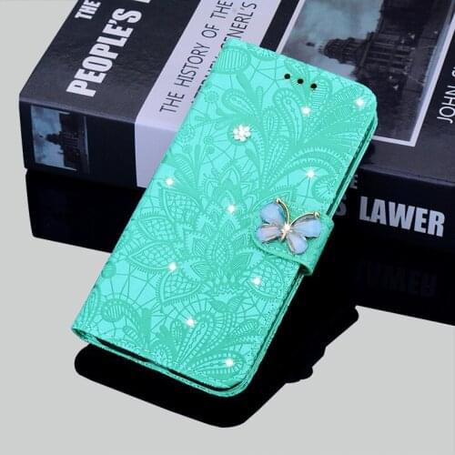 Leather Flip Case For Huawei Honor 9 Lite 9lite Wallet Flip Cases Huawei P Smart FIG-LX1 LA1 Soft Bling Case Cover Funda Coque