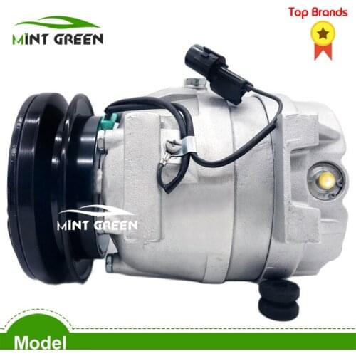 AC Air Conditioning Compressor Cooling Pump 24V for Hyundai Machinery EXCAVATOR loader LC 220 11Q6-90040 A5W00258A 11Q6-90041