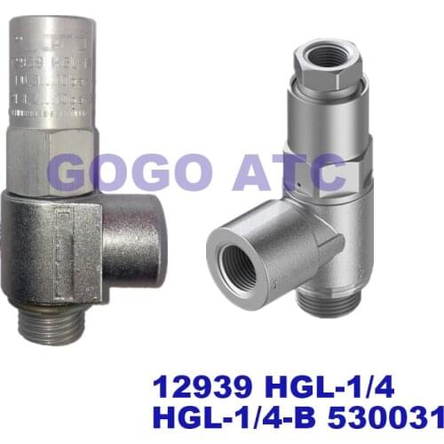 12939 HGL-1/4 Pilot Check Valve HGL-1/4-B 530031 Brand New Original Genuine Speed control valve