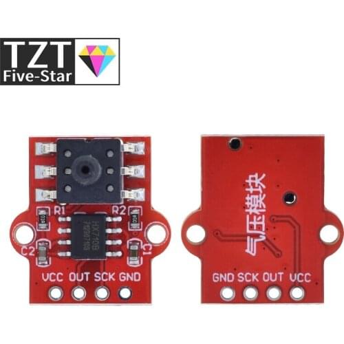 DC 3.3V 5V 0-40KPa Pressure Sensor Module Connect 2.5mm Soft Tube Digital Liquid Water Level Controller Board For Arduino