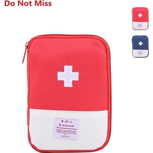 Do Not Miss Home First Aid Kit Travel Portable Carry Medicine Package Medical Supplies Organizer Bags Zipper Bag Medicine Bag