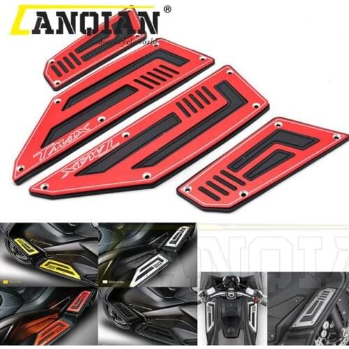 2018 new Footrest Pedal Motorcycle Front & Rear Motorbike Footboard Steps Foot Plate for Yamaha TMax530 T Max TMax 530 2012-2016