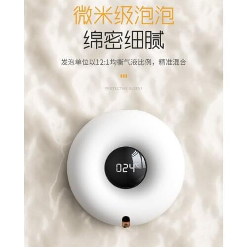 New home smart sensor wall-mounted hand sanitizer with large capacity and automatic foaming without contact J06