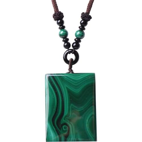 Hot Selling Natural Men Women Hand-Carved Jewelry Jade Pendant Necklace Jewellery Fashion Accessories Gifts