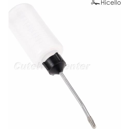 Long mouth plastic oiler 120ml for Domestic/Industrial Sewing Machines household appliances refueling Iron+Plastic Beak oilers