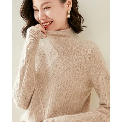 Pullover women 2020 pullover wool turtleneck sweater ladies clothes casual knit sweater plus size inde top warm winter hot sale