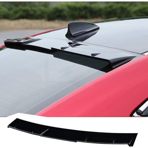 Roof Spoiler Carbon Surface Rear Trunk Tail Wing ABS material Spoiler For Mazda 6 ATENZA 2014 - 2019 20 21