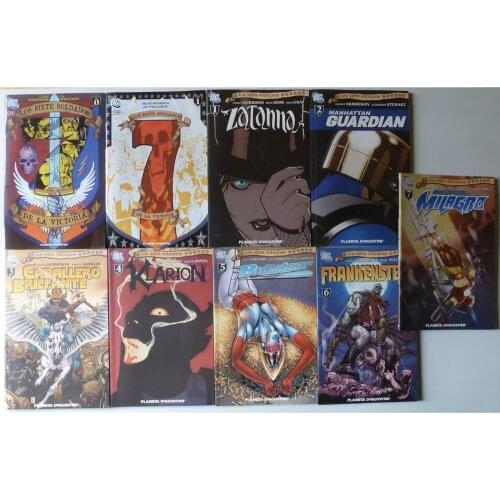 The 7 soldiers of the full victory Collection, DC COMICS, EDITORIAL PLANETA - 2006, GRANT MORRISONT, 1 SPANISH EDITION