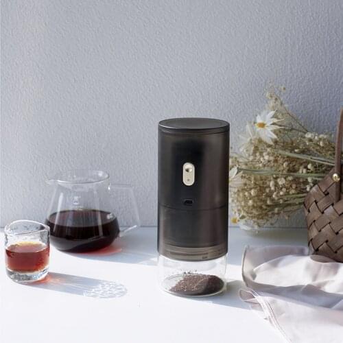 TIMEMORE Grinder Go Electric Coffee Grinder Portable Coffee Mill E&B Burr TYPE-C Rechargeable Grinder Double Bearing Positioning