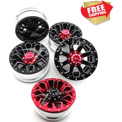 Xspede Axial SCX10II 90046 90047 TRX-4 1.9" inch alluminum wheel hub for rc model car 2 pcs