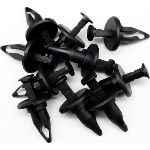 10 Pcs Bumper Cover Fascia Retainer Bracket Clip Nylon Fastener For GM 14103461