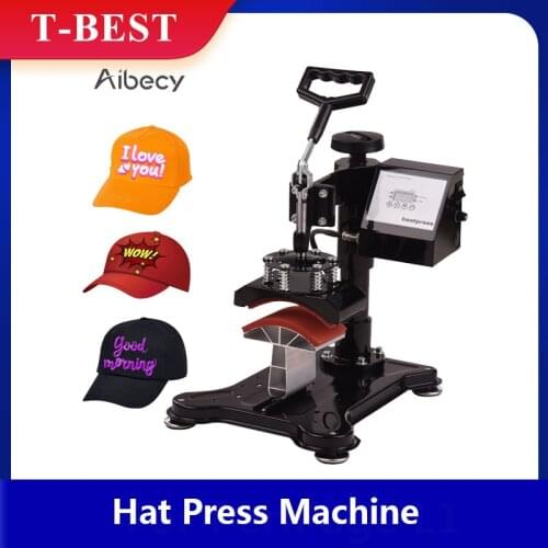 Cheap 5.5x3 Inch Swing Away Combo Digital Hat Cap Heat Press Machine Sublimation Printer 2D Heat Thermal Transfer Machine