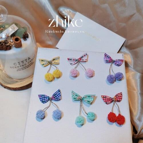 10Pcs/lot 5*3cm Ribbon ball bow Appliques for DIY Hat Clothes Leggings Sewing Supplies Headwear Decoration Patches