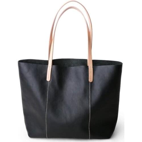 Large Casual Women Totes Bag Genuine Leather Lady Handbag Luxury Brand Designer Commute Shoulder Bag Female Shopping Bag Purse