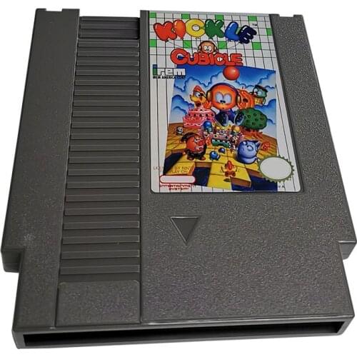 Kicklecubicle- Game Cartridge For NES Console 72 Pins 8bit Single card