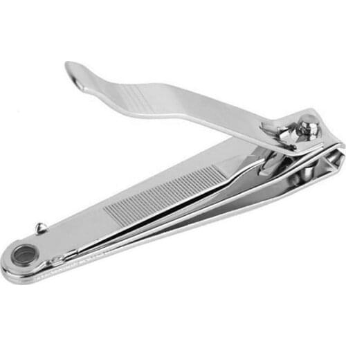 Nail Clippers Household Flat Nail Clippers Convenient And Practical Stainless Steel Nail Clippers With File