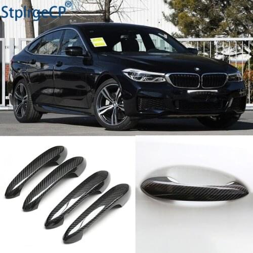 For BMW 6 series GT 6GT G32 640i 630i M 2018 2019 2020 Accessories 100% real carbon fiber Auto outer door handle cover
