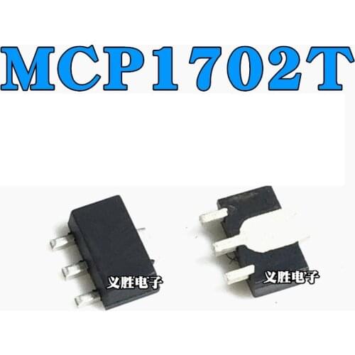 Original new 10pcs/ MCP1702 MCP1702T-3302E MB SOT89 3.3V