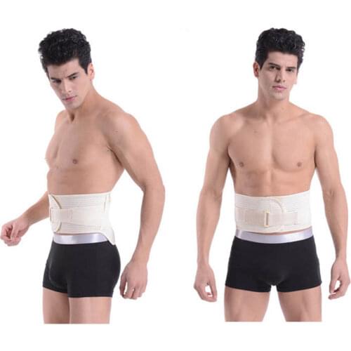 Spine Support Belt Men Orthopedic Waist Trimmer Belt Back Support Waist Support Faja Lumbar Brace Massager Back Pain