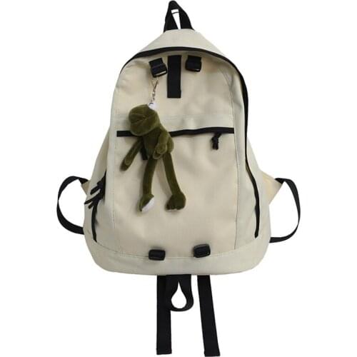 Backpacks For Women Oxford Cloth Backpack Primary and Secondary School Students Makeup Missed Lessons Bag Anti-Spillage