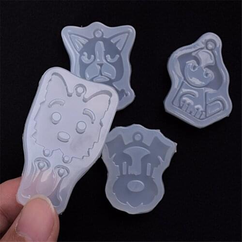 3D Animals Silicone Mold Cat Dog Shape Fondant Cake Mold DIY Cake Decorating Tools Kitchen Accessories