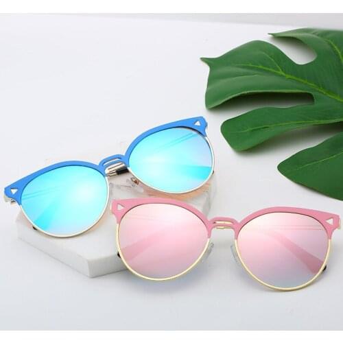 Trend Metal Frame Women Men Sunglasses Clear Lens Vintage Luxury Brand Designer Men Sun Glasses Female Punk Trend UV400 Eyewear