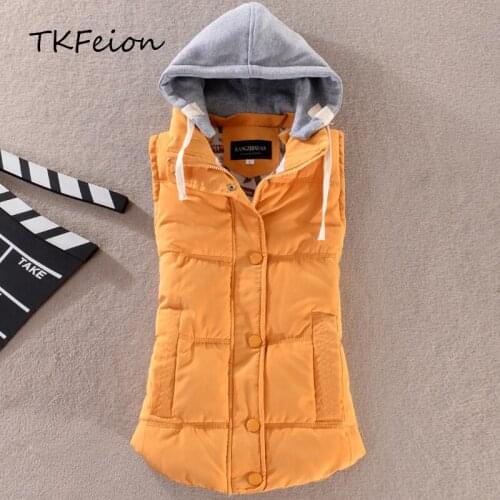TKFeion Women's Hooded Vests