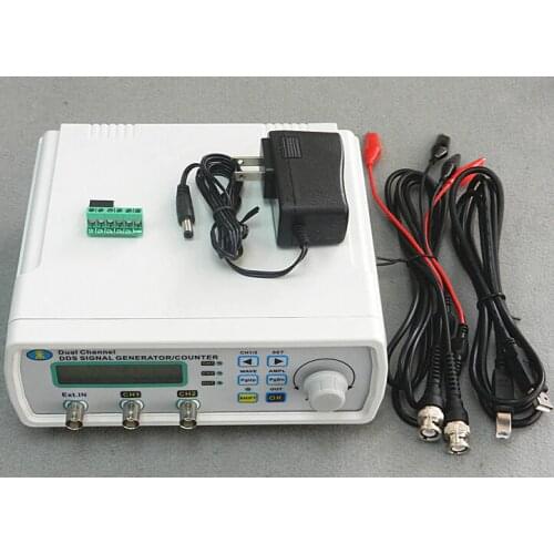 NEW arrive High Precision Digital Dual-channel DDS Signal Generator waveform generator USB TTL port PC Software 20 MHz