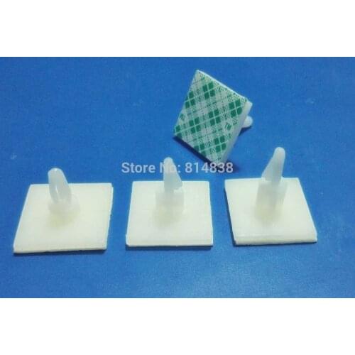 Wkooa ASS-5 Plastic Parts 5 mm Reverse Locking Circuit Board Support Standoff Spacer Adhesive Backed