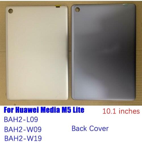 For Huawei MediaPad M5 Lite BAH2-W09 L09 W19 Back Battery Cover Housing Door Rear Case Replacement