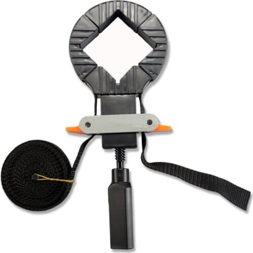 4m Belt Clamp Adjustable Woodworking Band Clamp Polygonal Clip 90 Degrees Right Angle Corner Frame Clips