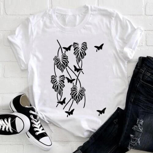 Womens T-shirt cute design printing T-shirt ladies 90s Harajuku Ulzzang T-shirt graphics beautiful cartoon Korean T-shirt women