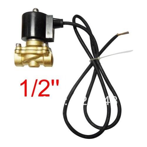 1/2'' port size IP68 Class Under Water Brass Electric Solenoid Valve Waterproof Coil Music Fountain Valve,DC12V,24V,AC220V