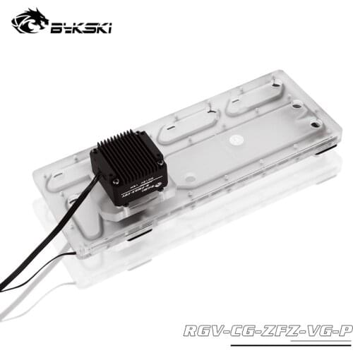 BYKSKI Acrylic Board Water Channel Kit Solution for COUGAR CONQUER 2 Case Radiator Water Cooling Support DDC Pump RGB/A-RGB