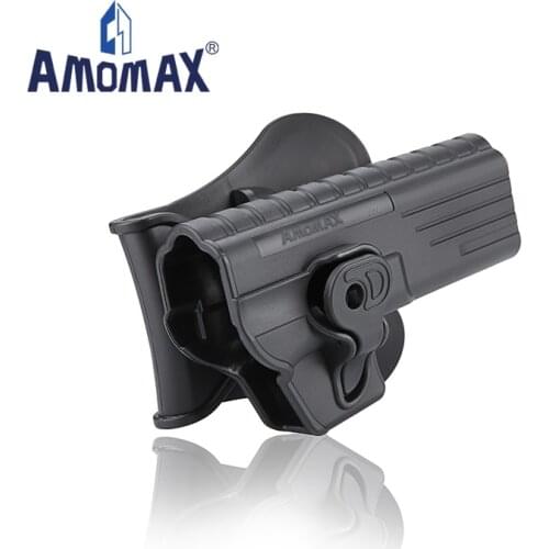 Amomax Cytac Tactical Leg MOLLE Belt Clip Holster Fits Glock 34 and Replica for Shooting Hunting Self Defense Range