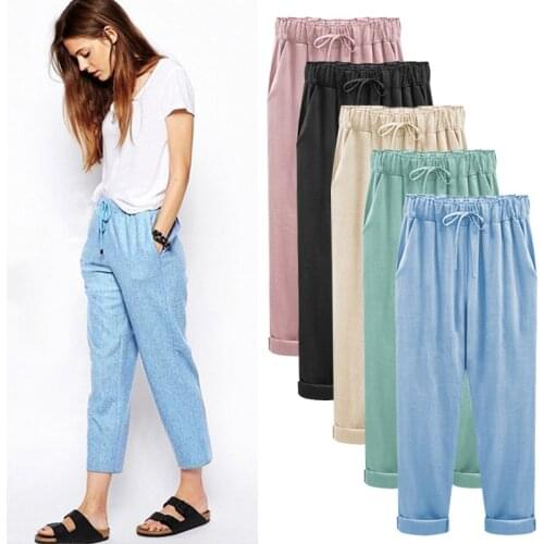 Женские льняные брюки Aslea Rovie China At AliExpress