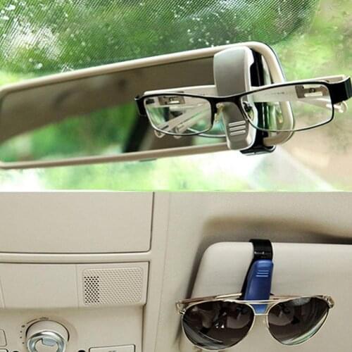 Auto Fastener Car Glasses Sun Visor Sunglasses Ticket Holder Clip Accessories