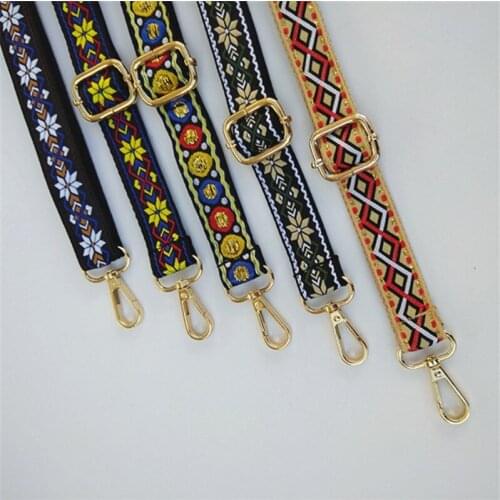 HJKL Colored Belt Bag Strap Accessories for gift Women Rainbow Adjustable Shoulder Hanger Handbag Straps Decorative chain bag