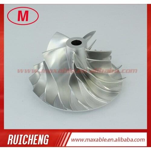 S400 1491-123-2002 5+5+5 blades 67.66/91.34mm high performance point milling Turbo milling/aluminum 2618/billet compressor wheel
