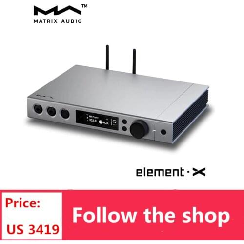 Matrix Element X ES9038PRO/ES9311/Femtosecond Clock MQA DAC Pre-amp Headphone Amplifier