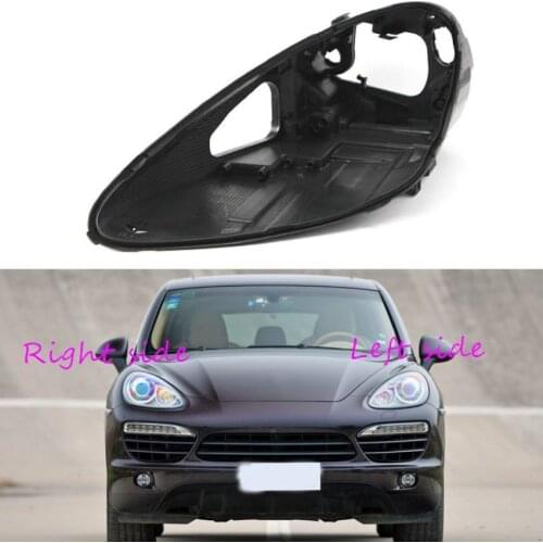 Headlight Base For Porsche Cayenne 2011 2012 2013 2014 Headlamp House Car Rear Base Front Auto Headlight Back House