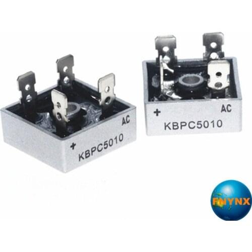 20PCS Original Bridge Diode GPP 50A 1000V KBPC 5010 KBPC5010 Excellent Materil Quality