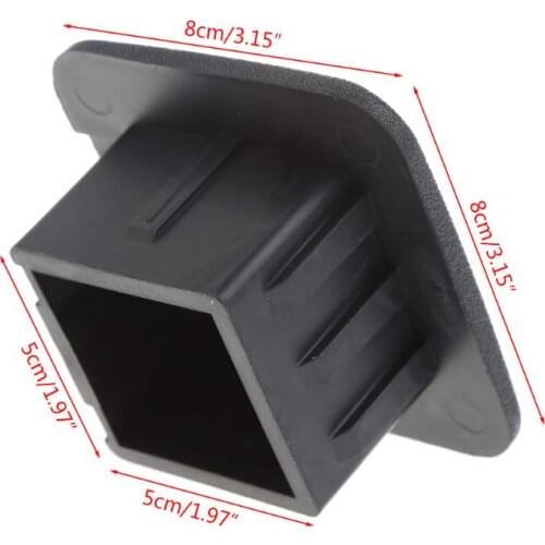 2" Trailer Hitch Tube Cover Plug Receiver Dust Protecter for jeep Ford GMC D7WD