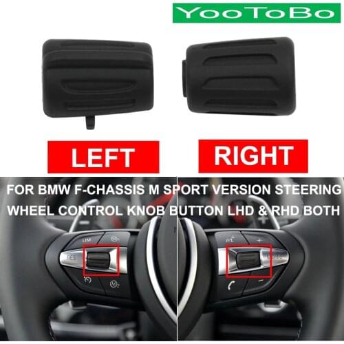 Car Steering Wheel Left Right Button Control Knob For BMW F30 F35 F10 F11 F18 F12 F13 F01 F02 M Sport X1X2 X3 X4 X5M X6M F15 F16