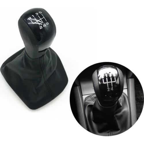 Gear Shift Knob handball Gaiter Boot Collar Protector For Skoda Octavia 2 A5 MK2 2004 2005 2006 2007 2008 2009 2010 2011 2013