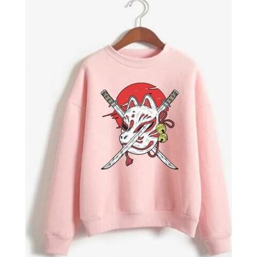 Demon Slayer Sweatshirt Hoodie Japanese Anime Harajuku Cool Print Sweatshirt Fashion Street Style Loog Top Sweatshirt Hoodie