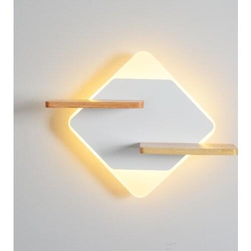 Creative personality mobile phone charging bedside living room hotel room modern black gold light luxury wall lamp LX111214