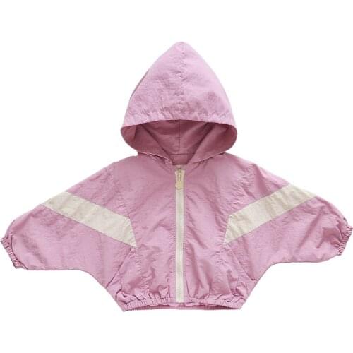 Baby Girls Coat Spring Jacket For Girls Trench Coat Boys Kids Outerwear Coat For Children Clothes 5 Color 1-5Y