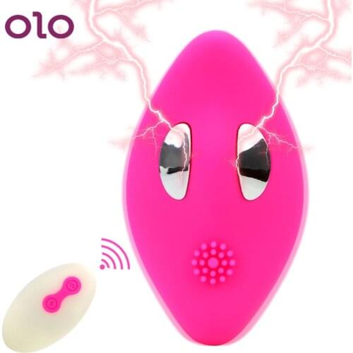 OLO G Spot Vibrator 8 Speed Wearable Clitoris Stimulator Remote Control Eletric Shock Vibrating Egg Female Masturbator