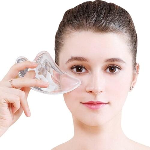 1 Pc Gua Sha Board Face Massage Resin Skin Scraping Massager Relax Neck Back Massage Face Lifting Slim Gouache Massage Tool Kits